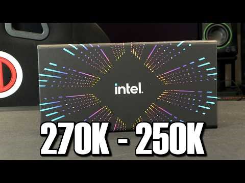 Intel Core Ultra 270K and 250K Review Overclocking Benchmarking