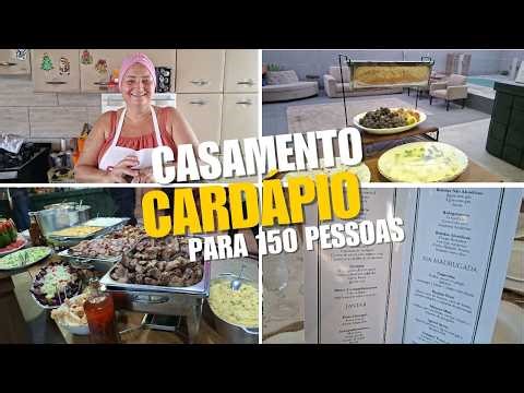 Casamento para 150 Convidados | Coquetel de Entrada + Churrasco