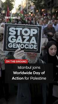 Istanbul sees major turnout for Worldwide Day Action for Palestine