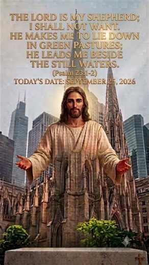 The Lord Is My Shepherd: Psalm 23:1-2 🙏 #shorts #faith #usa #canada #prayer #viral #australia