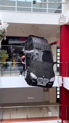 They Built BMW From Balloons