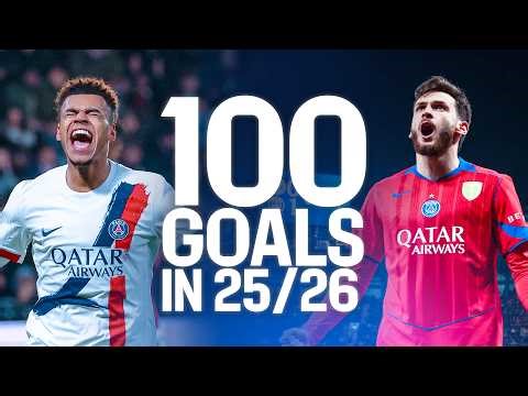 PSG 2025-2026 : déjà 101 buts !