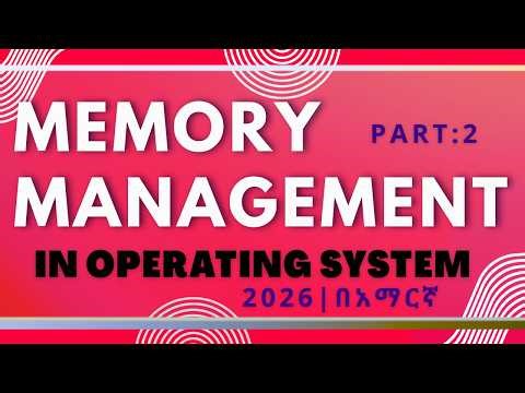 Memory Management l Memory Allocation In OS