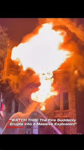 Terrifying Moments Before a Massive Explosion! Flames Shoot Sky High#explosion #shorts #firefighters