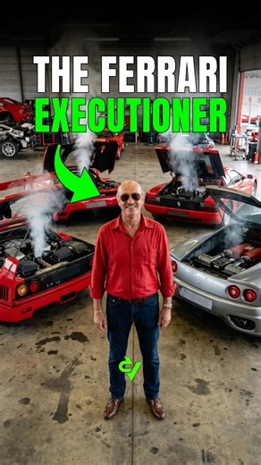 🟢 He Gets Paid to DESTROY Ferraris! 🤯