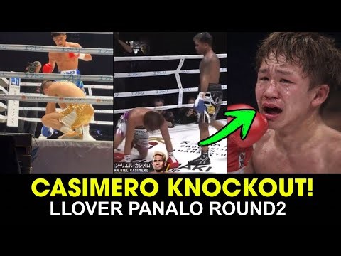 Casimero PANALO KNockout Round5 | Kenneth Llover Wasak Kalaban Sa Round 2