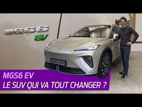MGS6 EV : le SUV électrique chinois qui s’attaque aux Citroën ë-C5 Aircross et Opel Grandland