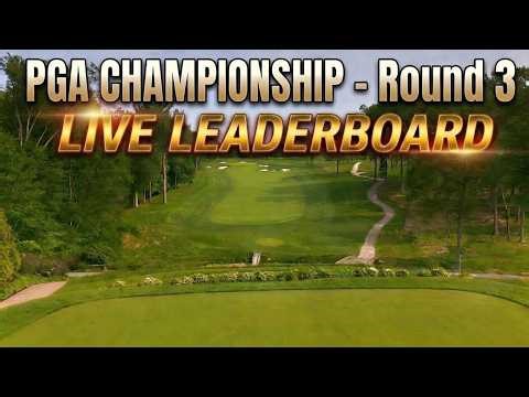 PGA Championship 2026 LIVE | Major - Leaderboard Stream | Third Round