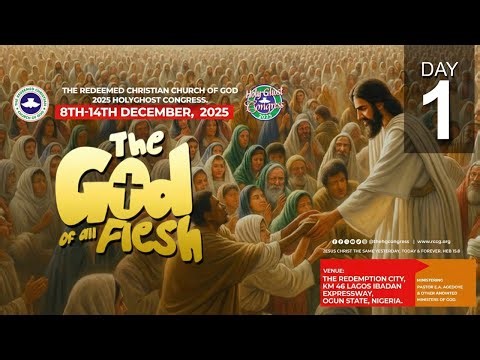 RCCG HOLY GHOST CONGRESS 2025 - DAY 1_ EVENING SERVICE