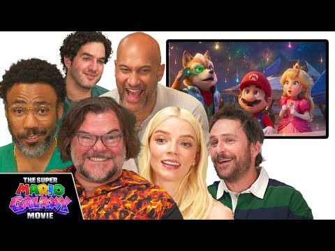 "Super Mario Galaxy" Cast Finds Out Which Mario Characters They Really Are