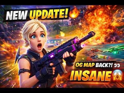 Fortnite Update is INSANE 😳 New Features You Must See!