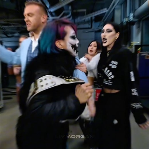 Rhea Ripley Team vs Asuka Team! 😱🔥 Massive WWE Showdown #wwe #shorts