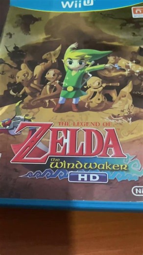 Zelda Wind Waker HD Wii U unboxing