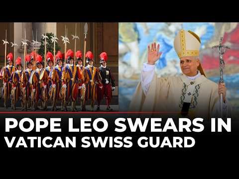 Vatican LIVE: Pope Leo XIV Livestream | Welcomes New Swiss Guard | Catholic Church News | Holy Mass