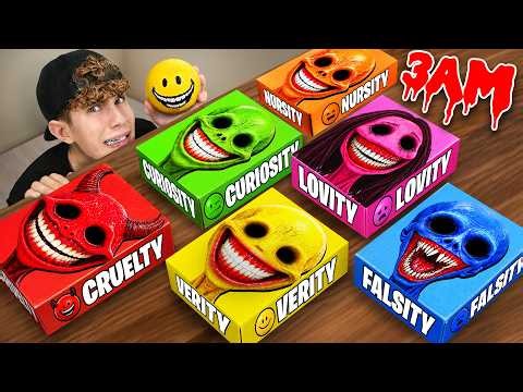 ÖFFNE NIEMALS ALLE VERITY MINECRAFT MYSTERY BOXEN um 3 UHR!!