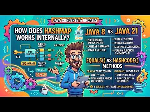 How does Hashmap works internally? The Top Interview Question for Java Developers (Java 8 to 21)