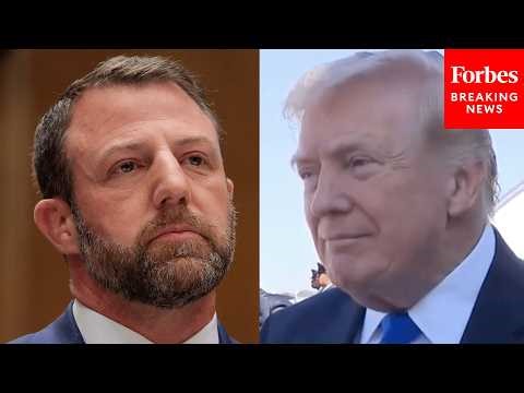 Trump Asked Point Blank: 'What Changes Would You Like To See In DHS Under Markwayne Mullin?'