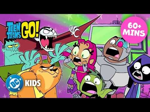 Spooky Halloween MARATHON! 🎃📺 | Teen Titans Go! MEGA COMP | @dckids