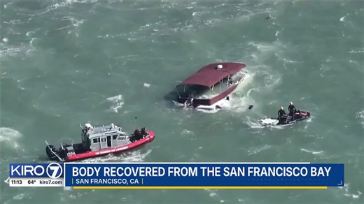 Video: Body recovered from the San Francisco Bay