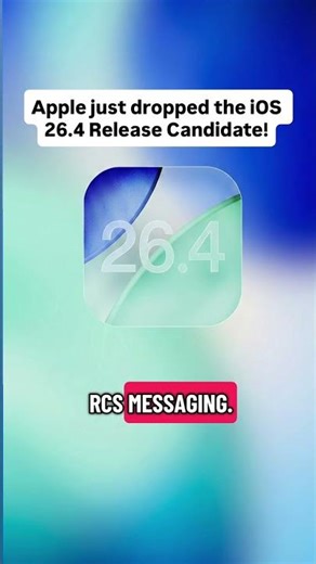 iOS 26.4 RC is HERE! 🔥 New Emojis & AI Apple Music!