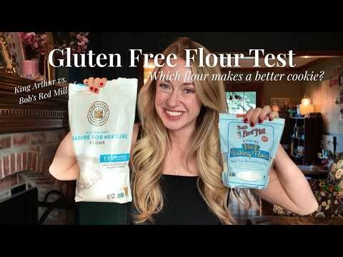 GF Lemon Cookies — Test Kitchen Flour Comparison | Bob's Red Mill vs King Arthur