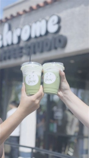 POV Matcha pop up highlights at Chrome Coffee Studio