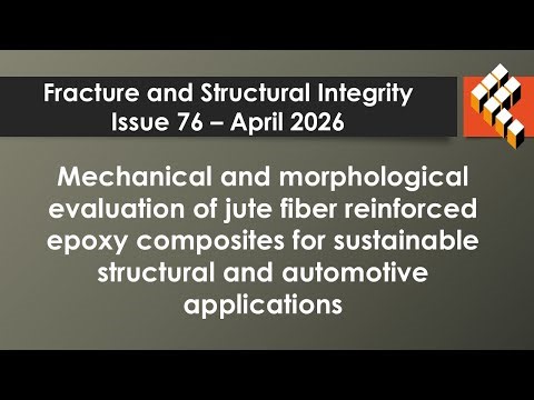 Mechanical and morphological evaluation of jute fiber reinforced epoxy composites for ...