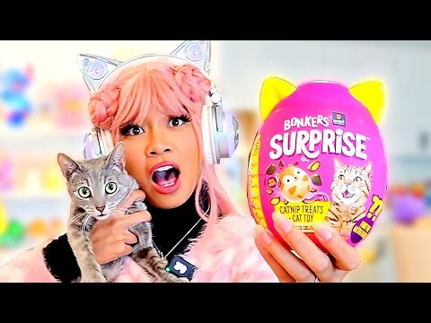 OPENING MYSTERY TOYS FOR MY CATS! 🐱