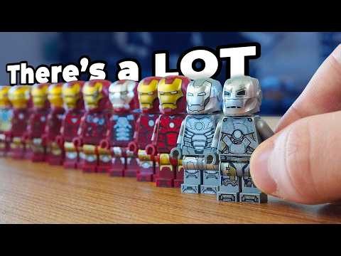 Collecting Every Lego Iron Man Minifig