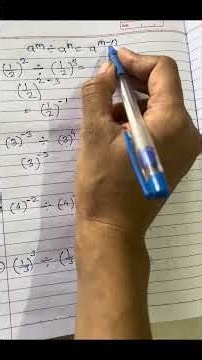 Exponent and power examples #maths