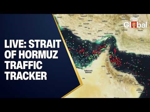 LIVE: Strait of Hormuz Traffic Tracker – Real-Time Oil Tanker Movement and Maritime Activity