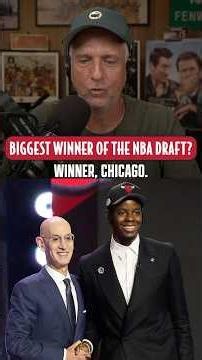 The Bulls are the BIGGEST WINNER of the NBA Draft after drafting Caleb Wilson and Dailyn Swain