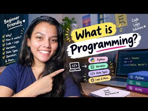 What is Programming? 👩‍💻 | Programming Basics for Beginners | Part 1