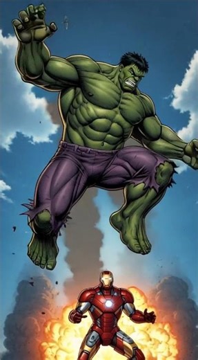 "Hulk vs Spiderman" #hulkstory #hulk #hulkvsspiderman #desihulk #aistory #animation #hulksmash