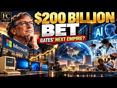 Bill Gates From Microsoft Empire to the $200 Billion Bet on the Future!The End of Money?
