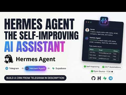 Hermes Agent Tutorial: The Self-Improving AI Assistant with DeepSeek v4