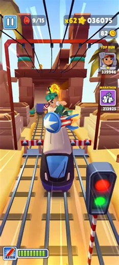 Wait For🔚 Henry 🐰273 SUBWAY SURFERS World tour Cairo shorts #shortsfeed #subwaysurfers