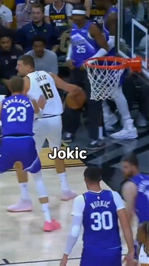 Nikola Jokic’s INSANE Behind-the-Back Pass 🤯 #NikolaJokic #Jokic #NBA #NBAShorts #shorts