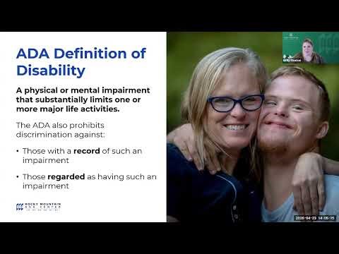 ADA and Libraries Webinar