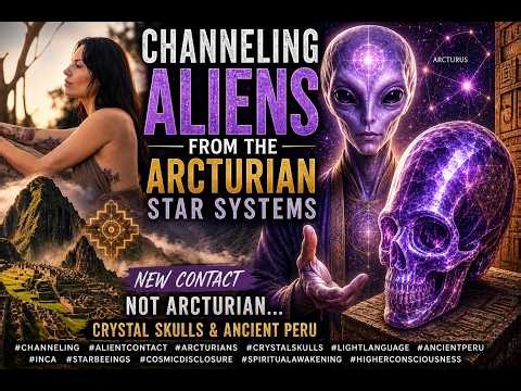 CHANNELING NEW ALIEN CONTACT | Arcturian Star Systems, Crystal Skulls & Ancient Incan Knowledge