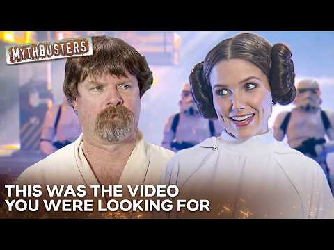 MythBusters Tests Iconic Star Wars Scenes From The Original Trilogy | MythBusters