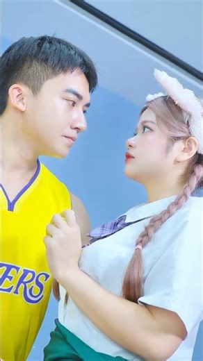 Messy Start, Won The Heart 🎂❤️ #lilymeow #lilymiumiu #couplegoals #schoolcrush #schooldrama