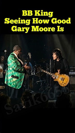 Gary Moore Impresses BB King Live #savik6655 #shorts #short