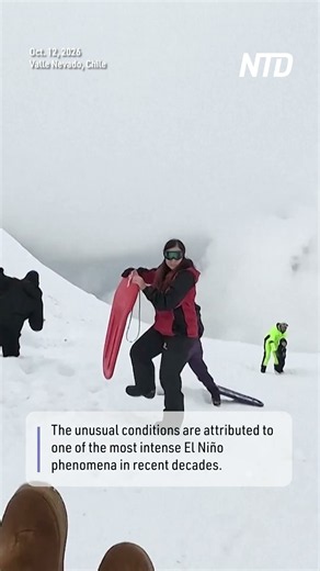 Chilean Ski Resorts Stay Open During Spring Season Thanks to El Niño