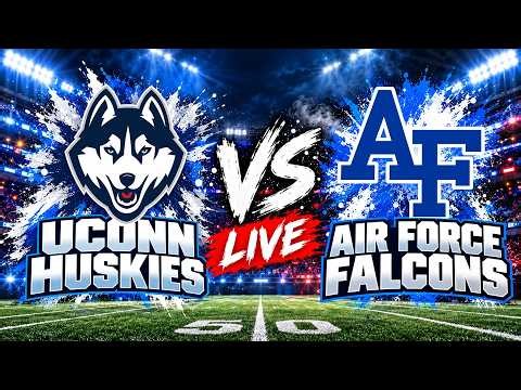 UConn Huskies vs Air Force Falcons LIVE | College Football Scoreboard & Play-by-Play