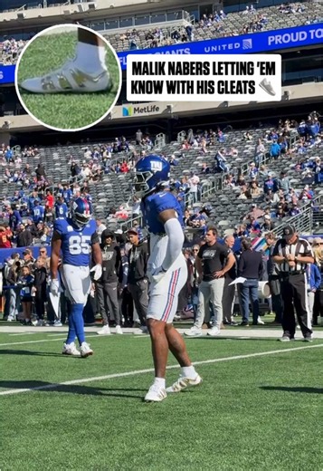 HE’S HIM 😤 #maliknabers #newyorkgiants #nfl | giants