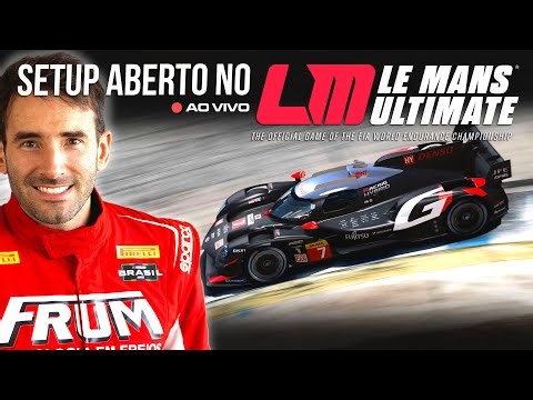 Pilotando carros com SETUP aberto no LMU. É melhor?