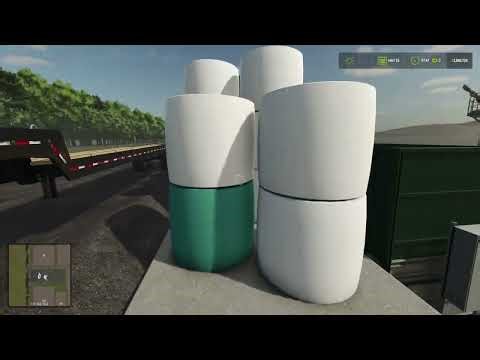 Selling off the bails and buying up the rest of the to be first field. FS25 US Flatlands Revamped.