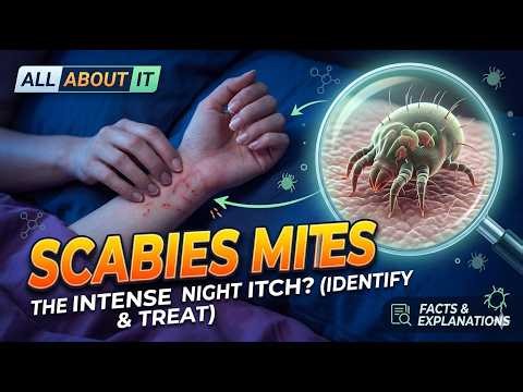 All About Scabies I Tiny bugs living under your skin right now I