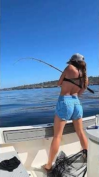 I Hooked a MONSTER in the Kelp! Full vid linked below!